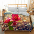 GS-XHY P326 colorful New Winter king size 3d disperse printing bed sets